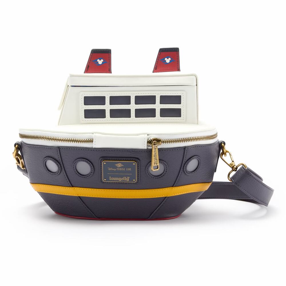 Loungefly Disney Cruise Line DCL Ship Crossbody Bag N… - Gem